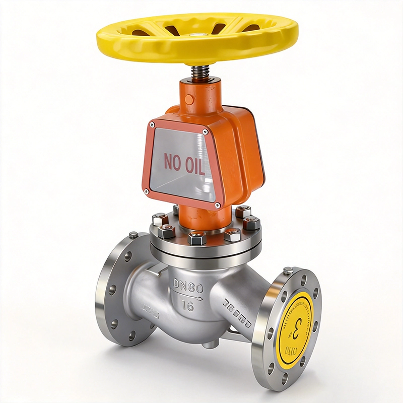 Oxygen Globe Valve NO Oil Oxygen Globe Valve